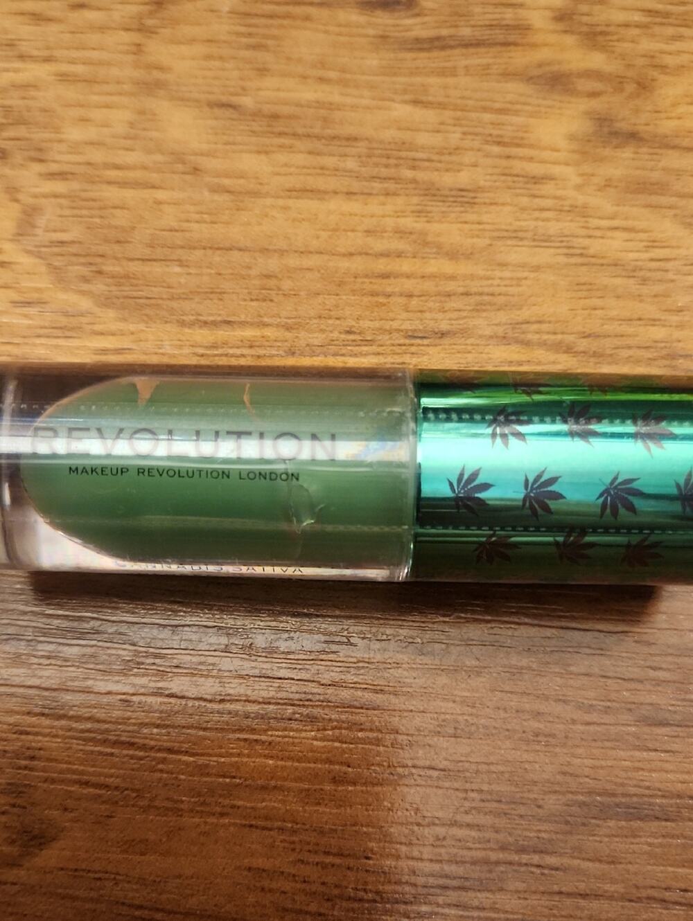 Makeup Revolution Chilled bomb cannabis sativa infused lip oil.